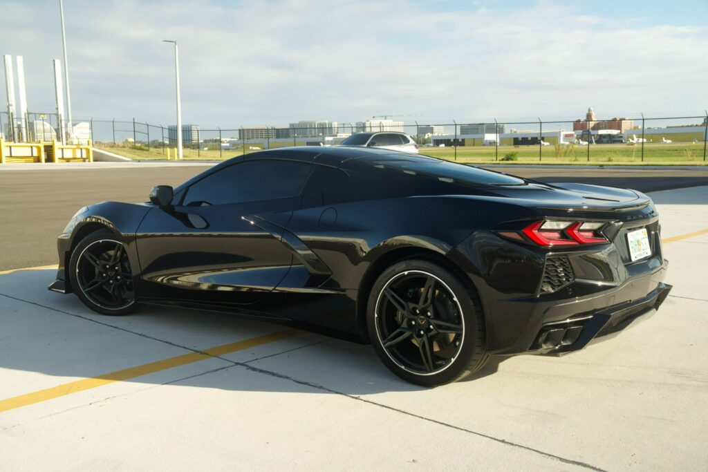 black corvette rental
